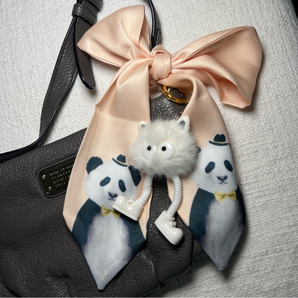 Panda Twilly with Plush Bag Charm